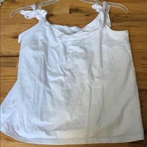 J Crew tie tank top